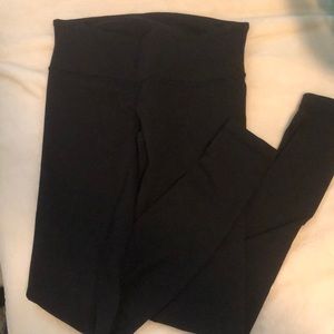 Black lululemon Luon leggings